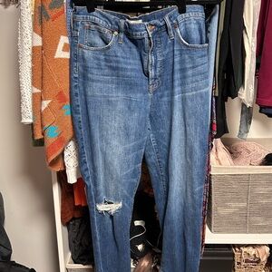 Madewell jeans the perfect vintage crop